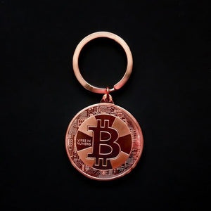 Collect Coin Bitcoin Key Chain